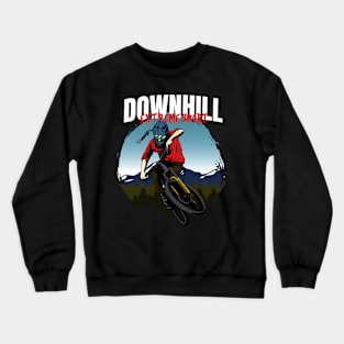 Downhill Extreme Sport Crewneck Sweatshirt